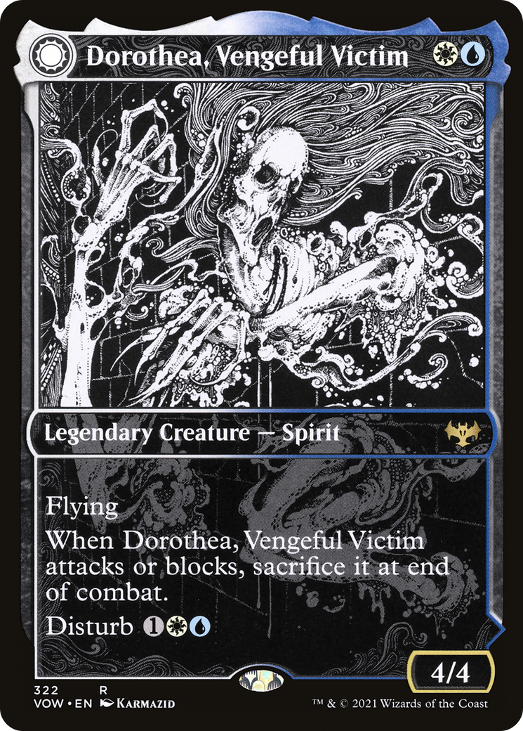 Dorothea, Vengeful Victim // Dorothea's Retribution (VOW-322) - Innistrad: Crimson Vow: (Showcase, Double Faced Transform) Foil - Premium MTG Single from Wizards of the Coast - Just $0.08! Shop now at Game Crave Tournament Store