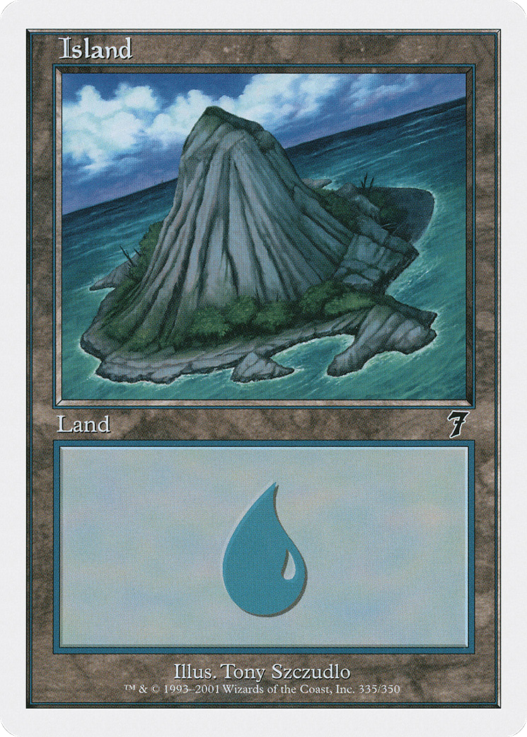 Island (7ED-335) - Seventh Edition - Premium MTG Single from Wizards of the Coast - Just $0.08! Shop now at Game Crave Tournament Store