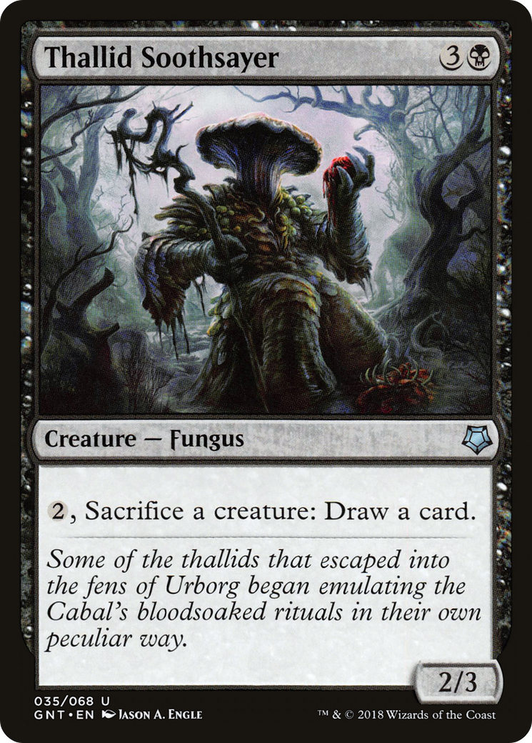 Thallid Soothsayer (GNT-035) - Game Night - Premium MTG Single from Wizards of the Coast - Just $0.08! Shop now at Game Crave Tournament Store