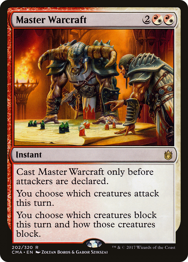 Master Warcraft (CMA-202) - Commander Anthology - Premium MTG Single from Wizards of the Coast - Just $0.16! Shop now at Game Crave Tournament Store