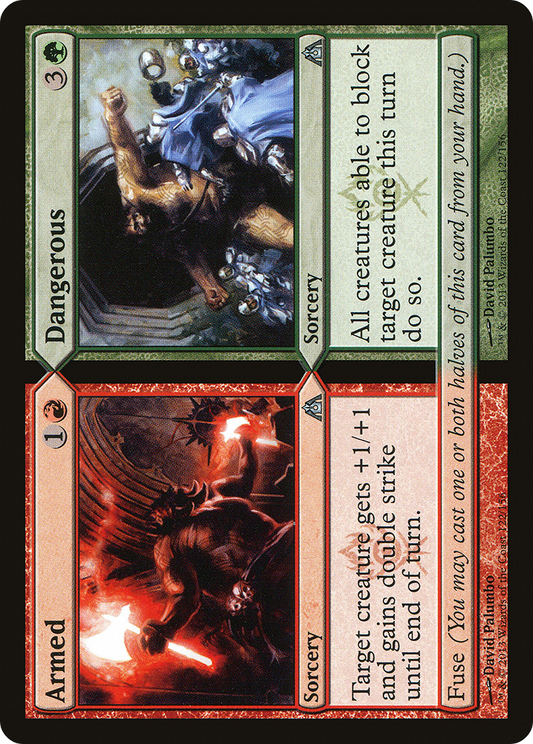 Armed // Dangerous (DGM-122) - Dragon's Maze Foil - Premium MTG Single from Wizards of the Coast - Just $0.17! Shop now at Game Crave Tournament Store