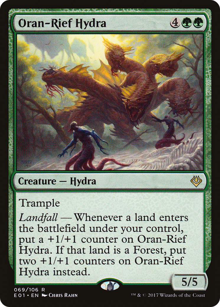Oran-Rief Hydra (E01-069) - Archenemy: Nicol Bolas - Premium MTG Single from Wizards of the Coast - Just $1.46! Shop now at Game Crave Tournament Store
