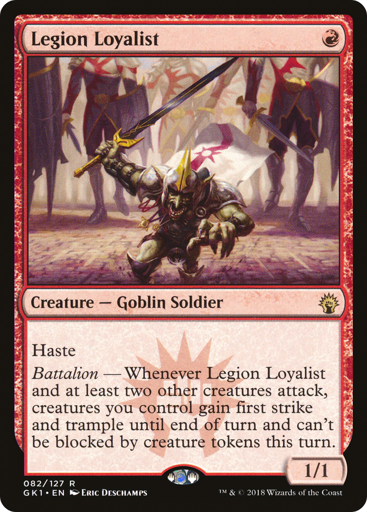Legion Loyalist (GK1-082) - GRN Guild Kit - Premium MTG Single from Wizards of the Coast - Just $1.20! Shop now at Game Crave Tournament Store