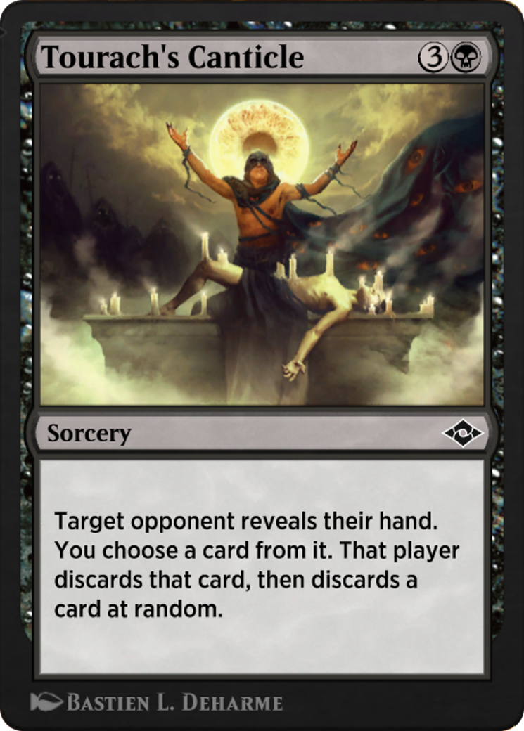 Tourach's Canticle (J21-393) - Jumpstart: Historic Horizons - Premium MTG Single from Wizards of the Coast - Just $0! Shop now at Game Crave Tournament Store