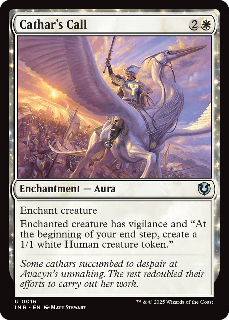 Cathar's Call (-016) - Innistrad Remastered Foil - Premium MTG Single from Wizards of the Coast - Just $0.25! Shop now at Game Crave Tournament Store