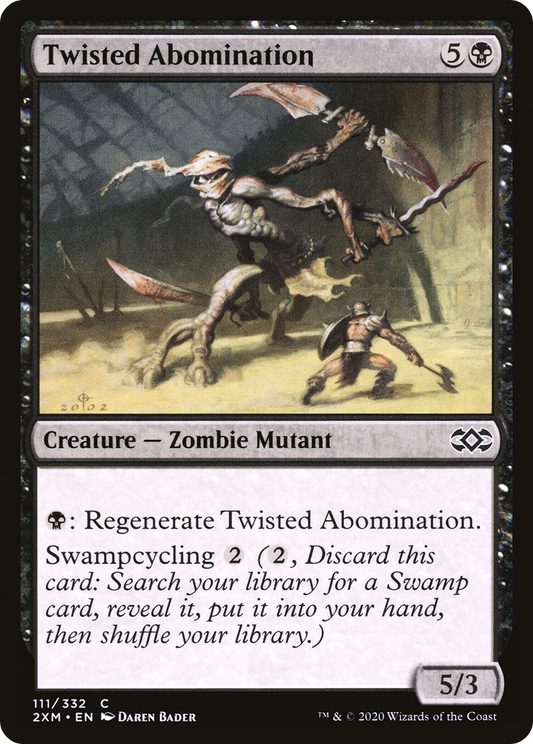 Twisted Abomination (2XM-111) - Double Masters - Premium MTG Single from Wizards of the Coast - Just $0.08! Shop now at Game Crave Tournament Store