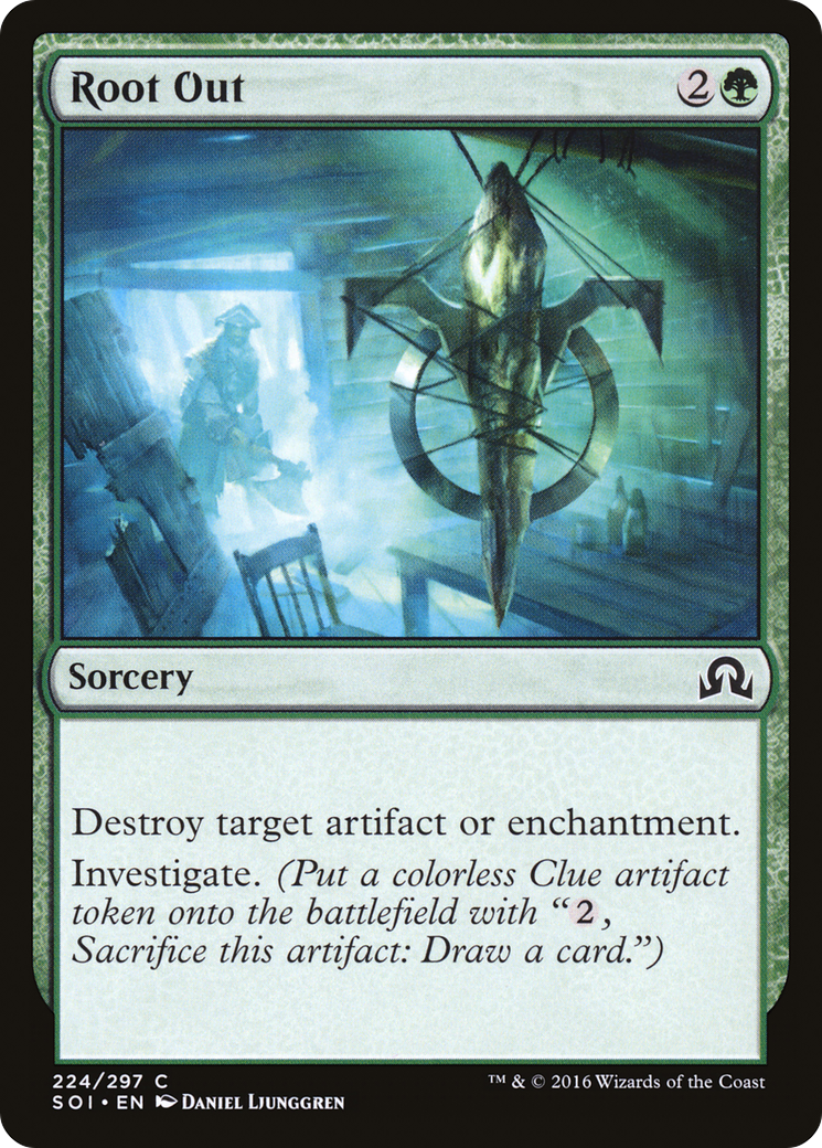 Root Out (SOI-224) - Shadows over Innistrad Foil - Premium MTG Single from Wizards of the Coast - Just $0.08! Shop now at Game Crave Tournament Store