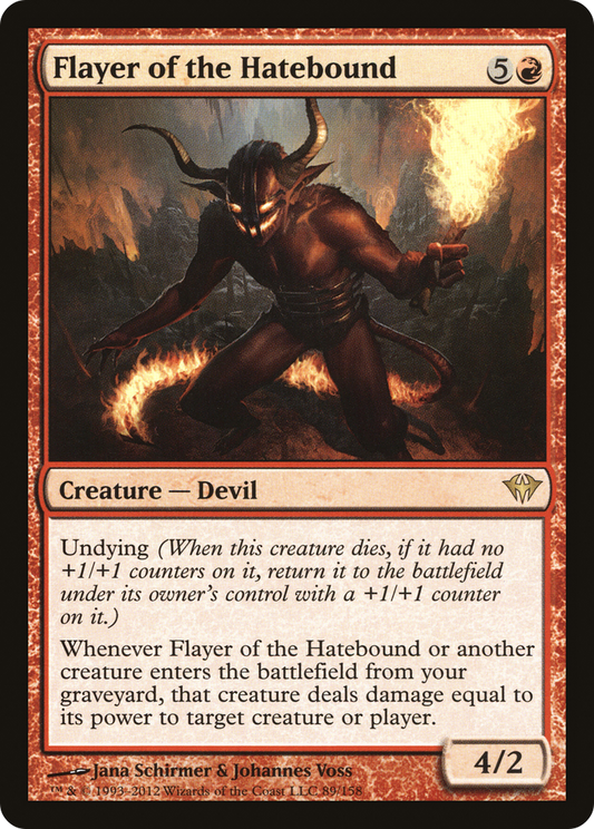 Flayer of the Hatebound (DKA-089) - Dark Ascension Foil - Premium MTG Single from Wizards of the Coast - Just $0.18! Shop now at Game Crave Tournament Store