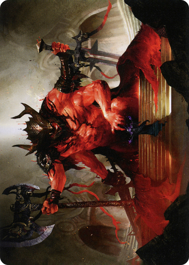Awaken the Blood Avatar // Awaken the Blood Avatar (ASTX-020) - Strixhaven Art Series (Borderless) - Premium MTG Single from Wizards of the Coast - Just $0! Shop now at Game Crave Tournament Store