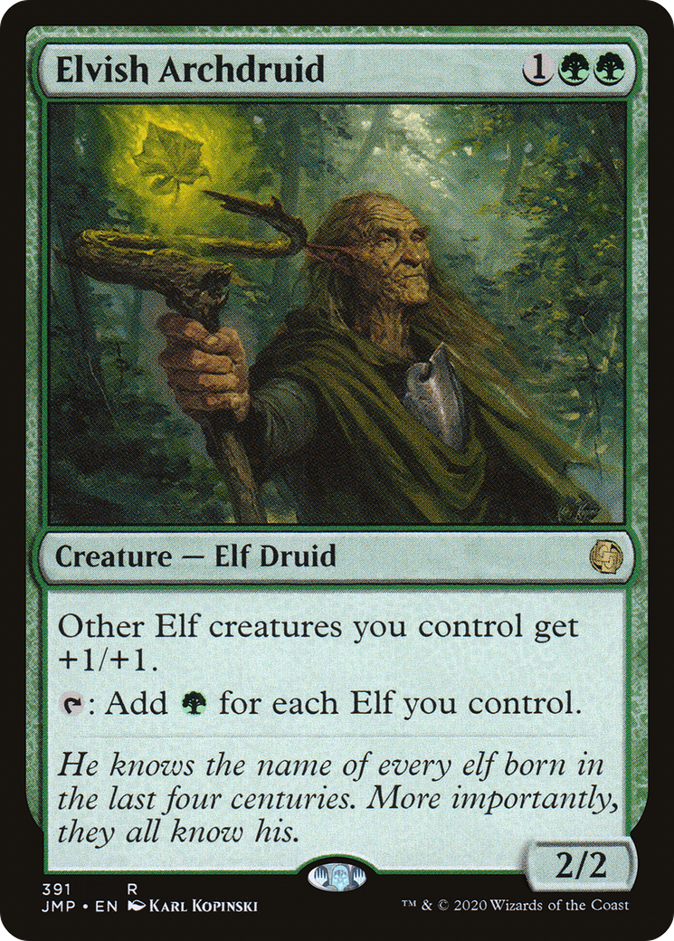 Elvish Archdruid (JMP-391) - Jumpstart - Premium MTG Single from Wizards of the Coast - Just $0.09! Shop now at Game Crave Tournament Store