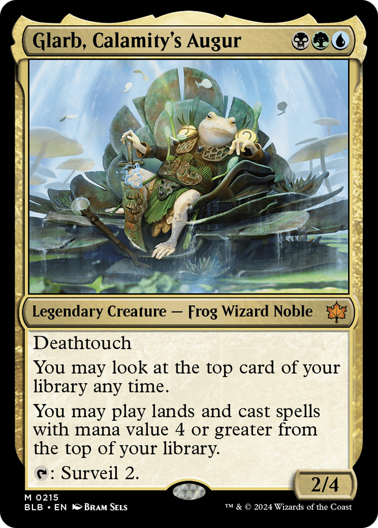 Glarb, Calamity's Augur (BLB-215) - Bloomburrow - Premium MTG Single from Wizards of the Coast - Just $3.04! Shop now at Game Crave Tournament Store