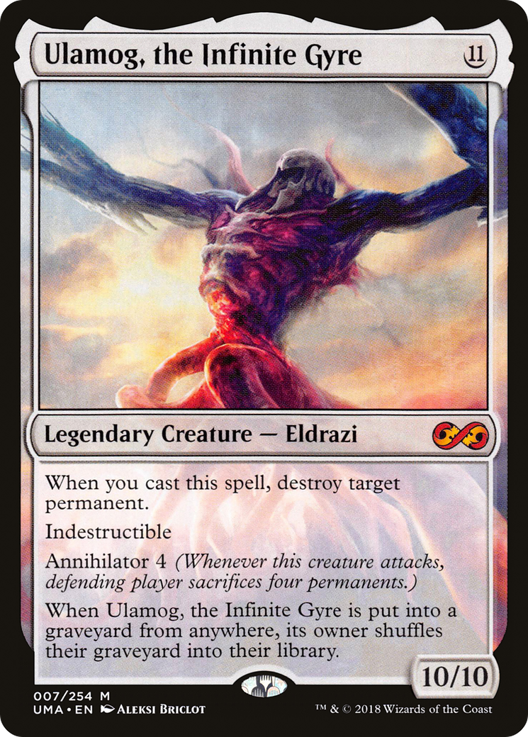 Ulamog, the Infinite Gyre (UMA-007) - Ultimate Masters Foil - Premium MTG Single from Wizards of the Coast - Just $9.04! Shop now at Game Crave Tournament Store