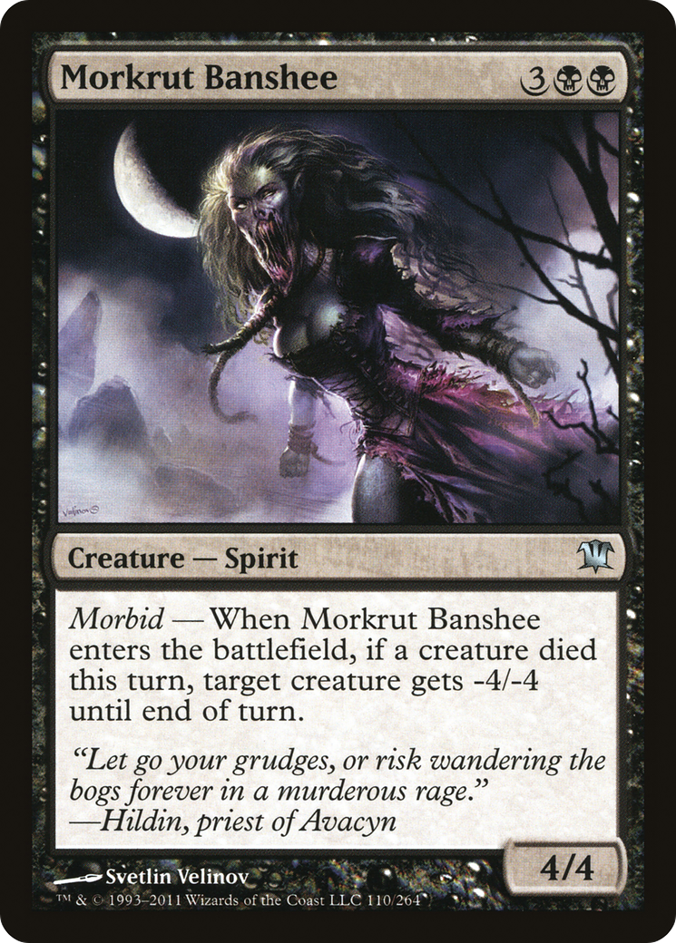 Morkrut Banshee (ISD-110) - Innistrad - Premium MTG Single from Wizards of the Coast - Just $0.08! Shop now at Game Crave Tournament Store