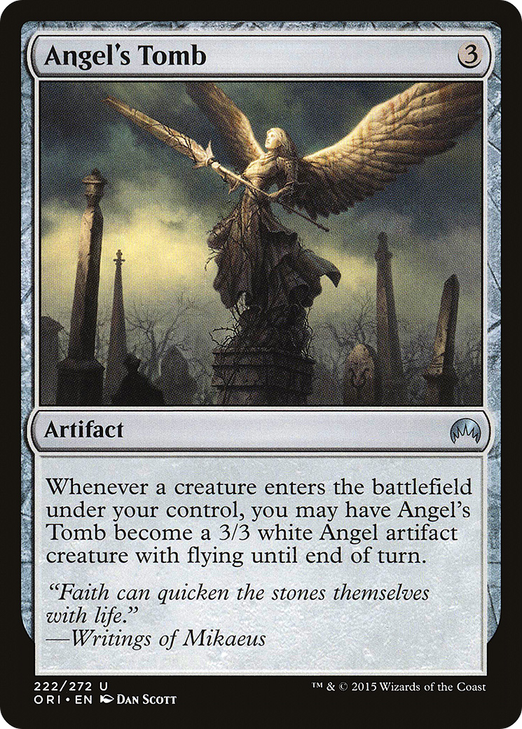 Angel's Tomb (ORI-222) - Magic Origins Foil - Premium MTG Single from Wizards of the Coast - Just $0.26! Shop now at Game Crave Tournament Store
