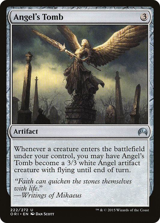 Angel's Tomb (ORI-222) - Magic Origins Foil - Premium MTG Single from Wizards of the Coast - Just $0.26! Shop now at Game Crave Tournament Store