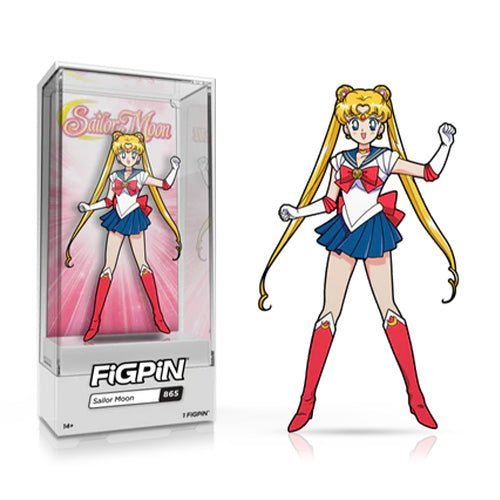 FiGPiN #865 - Sailor Moon Enamel Pin - Premium Brooches & Lapel Pins from ToyShnip - Just $15! Shop now at Game Crave Tournament Store