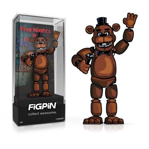 FiGPiN Enamel Pin - Five Nights at Freddy's - Select Figure(s) - Premium Action Figure from ToyShnip - Just $15! Shop now at Game Crave Tournament Store