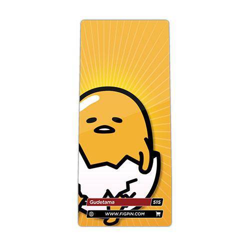 FiGPiN Enamel Pin - Gudetama Limited Edition - Select Figure(s) - Premium Brooches & Lapel Pins from ToyShnip - Just $20! Shop now at Game Crave Tournament Store