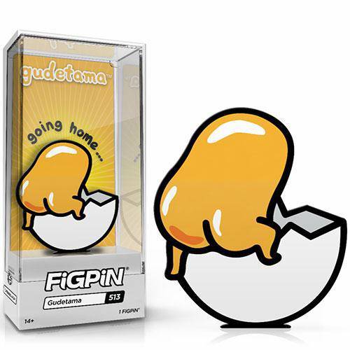 FiGPiN Enamel Pin - Gudetama Limited Edition - Select Figure(s) - Premium Brooches & Lapel Pins from ToyShnip - Just $20! Shop now at Game Crave Tournament Store