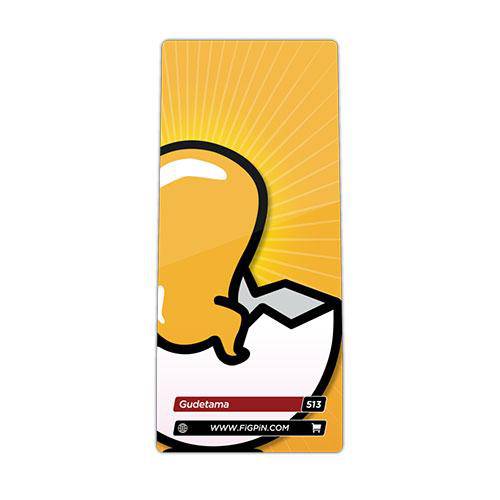 FiGPiN Enamel Pin - Gudetama Limited Edition - Select Figure(s) - Premium Brooches & Lapel Pins from ToyShnip - Just $20! Shop now at Game Crave Tournament Store