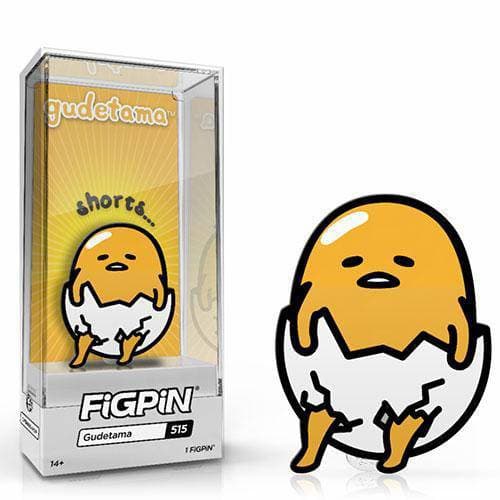 FiGPiN Enamel Pin - Gudetama Limited Edition - Select Figure(s) - Premium Brooches & Lapel Pins from ToyShnip - Just $20! Shop now at Game Crave Tournament Store