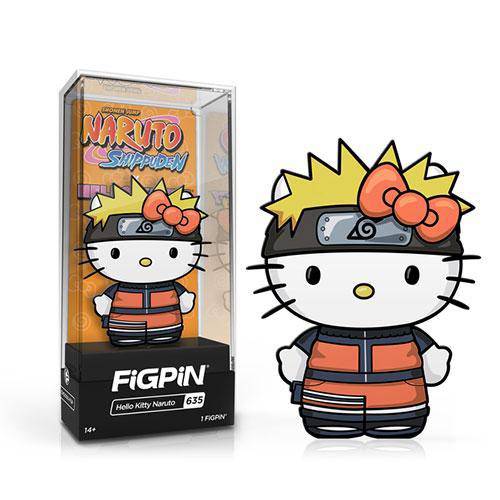 FiGPiN Enamel Pin - Naruto x Hello Kitty - Select Figure(s) - Premium Brooches & Lapel Pins from ToyShnip - Just $15! Shop now at Game Crave Tournament Store
