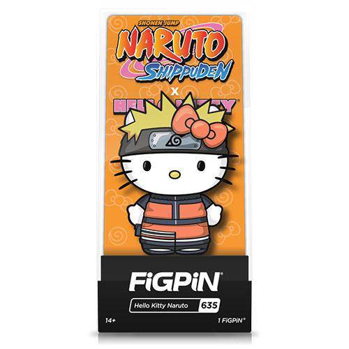 FiGPiN Enamel Pin - Naruto x Hello Kitty - Select Figure(s) - Premium Brooches & Lapel Pins from ToyShnip - Just $15! Shop now at Game Crave Tournament Store