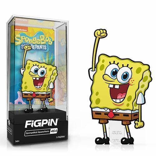FiGPiN Enamel Pin - SpongeBob SquarePants - Select Figure(s) - Premium Brooches & Lapel Pins from ToyShnip - Just $15! Shop now at Game Crave Tournament Store