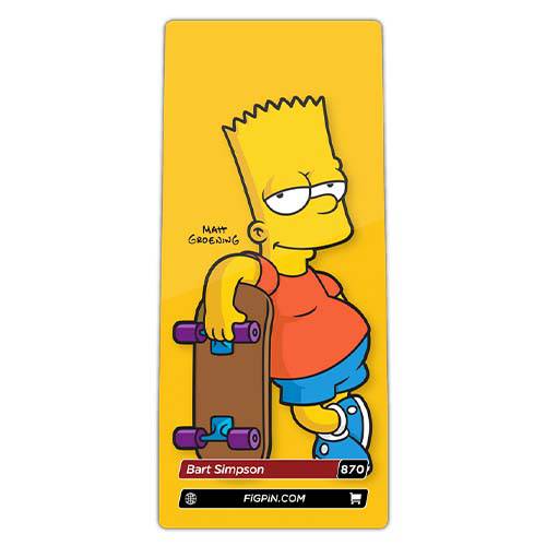 FiGPiN Enamel Pin - The Simpsons - Select Figure(s) - Premium Brooches & Lapel Pins from ToyShnip - Just $15! Shop now at Game Crave Tournament Store