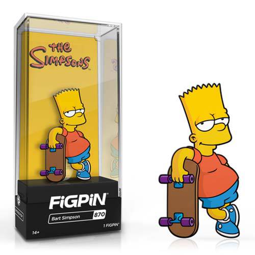 FiGPiN Enamel Pin - The Simpsons - Select Figure(s) - Premium Brooches & Lapel Pins from ToyShnip - Just $15! Shop now at Game Crave Tournament Store