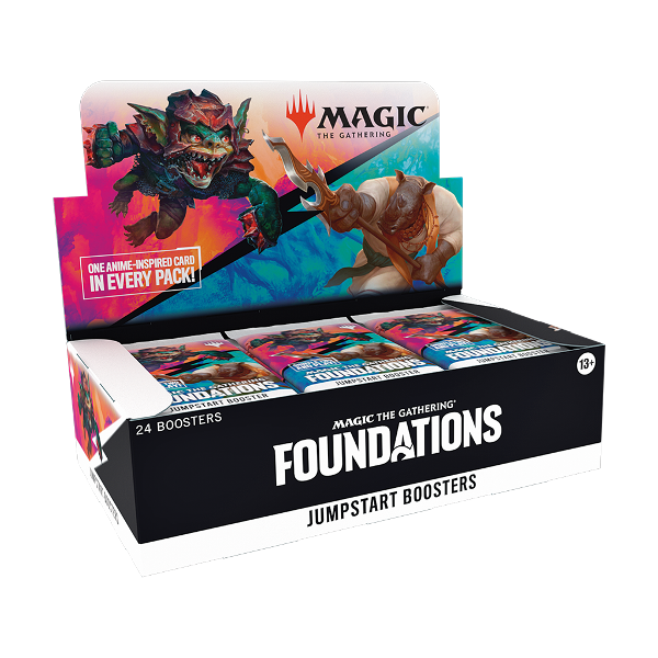 MTG TCG - Foundations Jumpstart Booster Box - Premium MTG Sealed from Wizards of the Coast - Just $99.99! Shop now at Game Crave Tournament Store