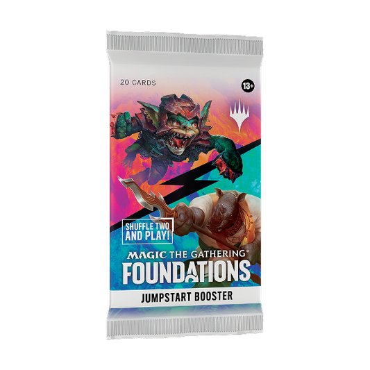 MTG TCG - Foundations Jumpstart Booster Pack - Premium MTG Sealed from Wizards of the Coast - Just $5.99! Shop now at Game Crave Tournament Store