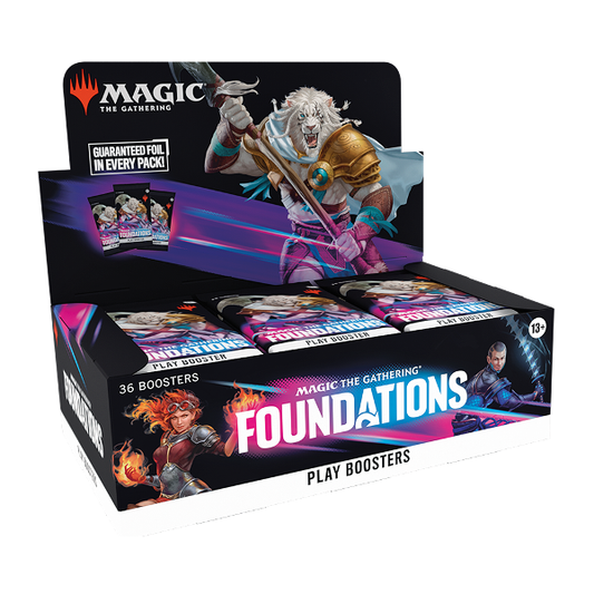 MTG TCG - Foundations Play Booster Box - Premium MTG Sealed from Wizards of the Coast - Just $149.99! Shop now at Game Crave Tournament Store