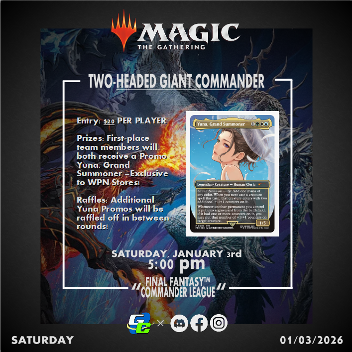 Final Fantasy League - Two Headed Giant Commander