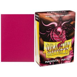 Dragon Shield Magenta (60 ct) - Matte - Japanese - Premium Card Sleeves from Arcane Tinmen - Just $7.99! Shop now at Game Crave Tournament Store