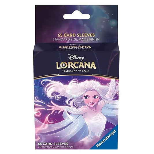 Lorcana TCG - First Chapter Deck Sleeves - Elsa - Premium Lorcana Sealed from Ravensburger - Just $10.99! Shop now at Game Crave Tournament Store