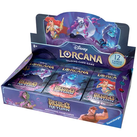 Lorcana TCG - Ursula's Return Booster Box - Premium Lorcana Sealed from Ravensburger - Just $129.99! Shop now at Game Crave Tournament Store