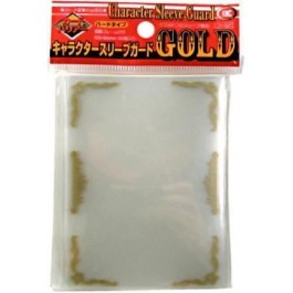 KMC Sleeves - Character Guard Sleeves Clear with Gold Scroll (60ct) - Premium Card Sleeves from Ultra Pro - Just $8.99! Shop now at Game Crave Tournament Store