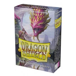 Dragon Shield Pink Diamond (60ct) - Matte - Japanese - Premium Card Sleeves from Arcane Tinmen - Just $7.99! Shop now at Game Crave Tournament Store