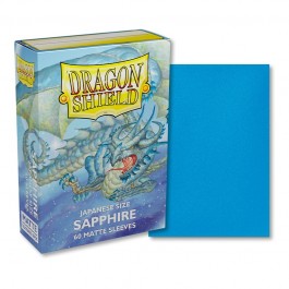 Dragon Shield Sapphire (60ct) - Matte - Japanese - Premium Card Sleeves from Arcane Tinmen - Just $7.99! Shop now at Game Crave Tournament Store