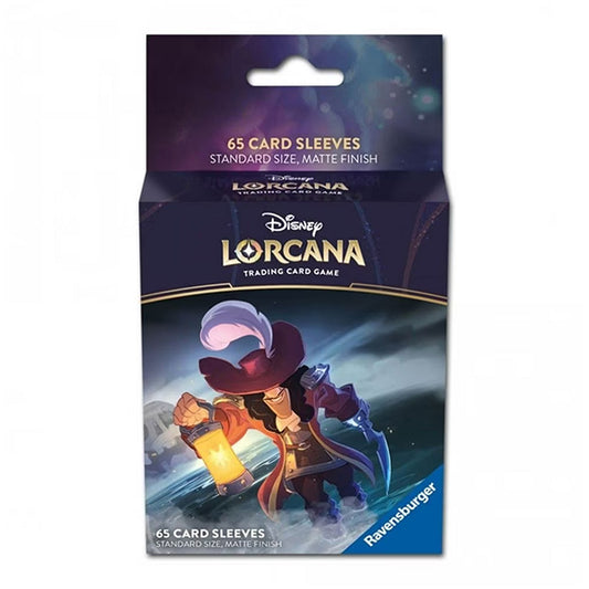 Lorcana TCG - First Chapter Deck Sleeves - Captain Hook - Premium Lorcana Sealed from Ravensburger - Just $10.99! Shop now at Game Crave Tournament Store