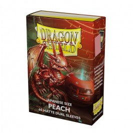 Dragon Shield Peach (60 ct) - Dual Matte - Japanese - Premium Card Sleeves from Arcane Tinmen - Just $9.99! Shop now at Game Crave Tournament Store