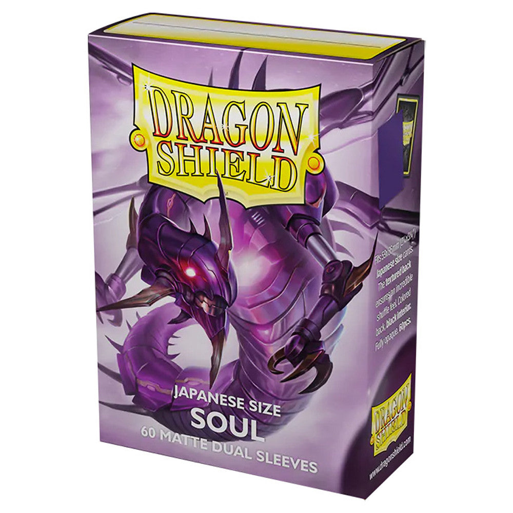 Dragon Shield Soul (60 ct) - Dual Matte - Japanese - Premium Card Sleeves from Arcane Tinmen - Just $9.99! Shop now at Game Crave Tournament Store