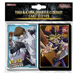 Yu-Gi-Oh! Yugi & Kaiba Quarter Century Sleeves - Premium Playmat from Ultra Pro - Just $11.99! Shop now at Game Crave Tournament Store