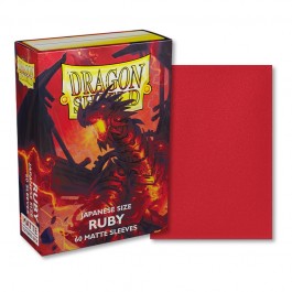 Dragon Shield Ruby (60 ct) - Matte - Japanese - Premium Card Sleeves from Arcane Tinmen - Just $7.99! Shop now at Game Crave Tournament Store