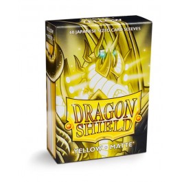 Dragon Shield Yellow (60 ct) - Matte - Japanese - Premium Card Sleeves from Arcane Tinmen - Just $7.99! Shop now at Game Crave Tournament Store