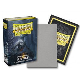 Dragon Shield Justice (60 ct) - Dual Matte - Japanese - Premium Card Sleeves from Arcane Tinmen - Just $9.99! Shop now at Game Crave Tournament Store