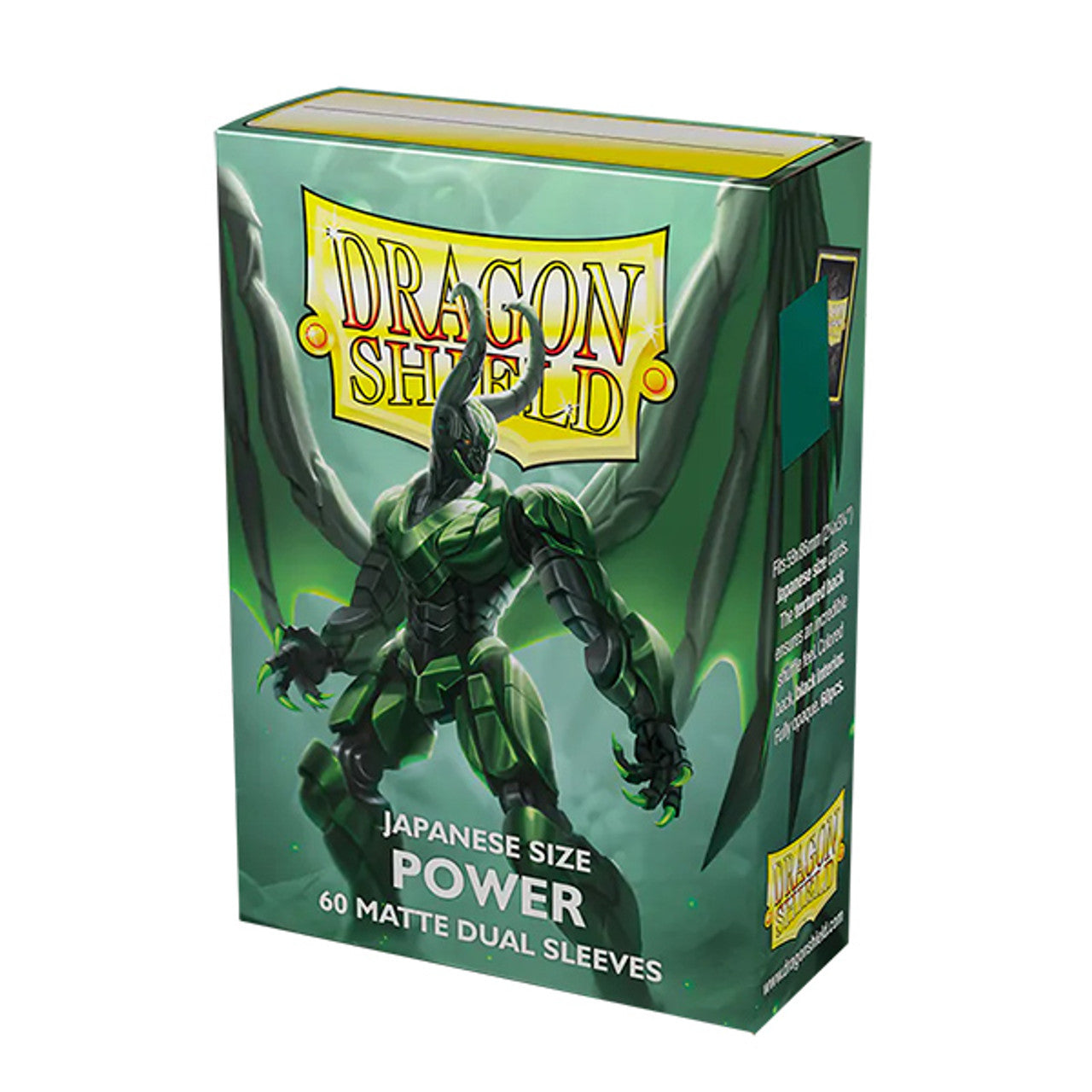 Dragon Shield Power (60 ct) - Dual Matte - Japanese - Premium Card Sleeves from Arcane Tinmen - Just $9.99! Shop now at Game Crave Tournament Store