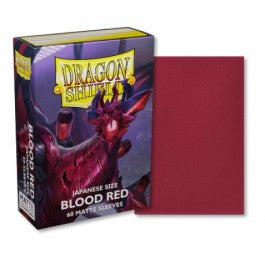 Dragon Shield Blood Red (60 ct) - Matte - Japanese - Premium Card Sleeves from Arcane Tinmen - Just $7.99! Shop now at Game Crave Tournament Store