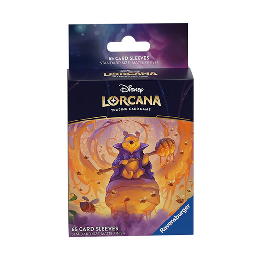Lorcana TCG - Azurite Sea Deck Sleeves - Winnie The Pooh - Premium Lorcana Sealed from Ravensburger - Just $10.99! Shop now at Game Crave Tournament Store
